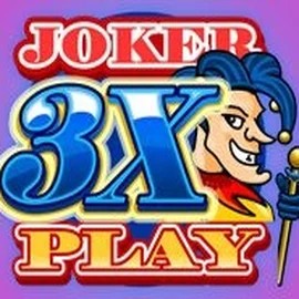 3x Joker Play online game logo by iSoftBet on sankra-casino.org