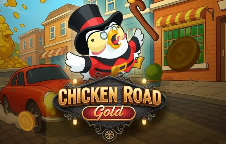 Chicken Road Gold slot logo by InOut at Sankra Casino