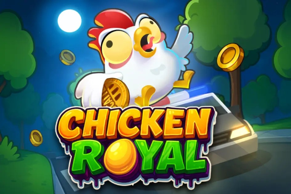 Chicken Royal online game logo by InOut on sankra-casino.org