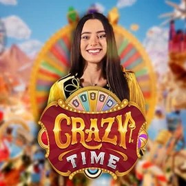 Crazy Time by Evolution, showcased at sankra-casino.org – game logo