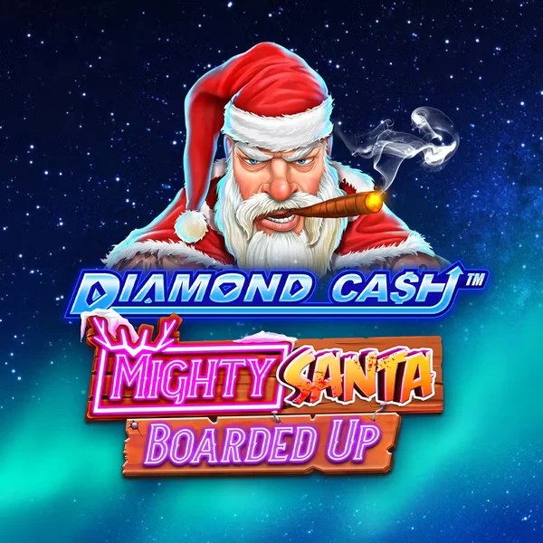 Play the Diamond Cash Mighty Santa Boarded Up slot by Greentube on Sankra Casino