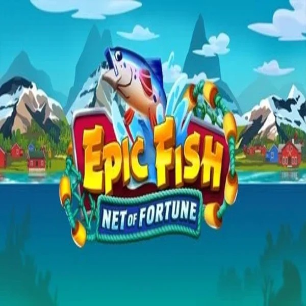 Epic Fish Net of Fortune slot logo by Quickspin at Sankra Casino