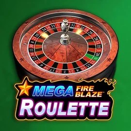 Mega Fire Blaze Roulette online game logo by Playtech on sankra-casino.org