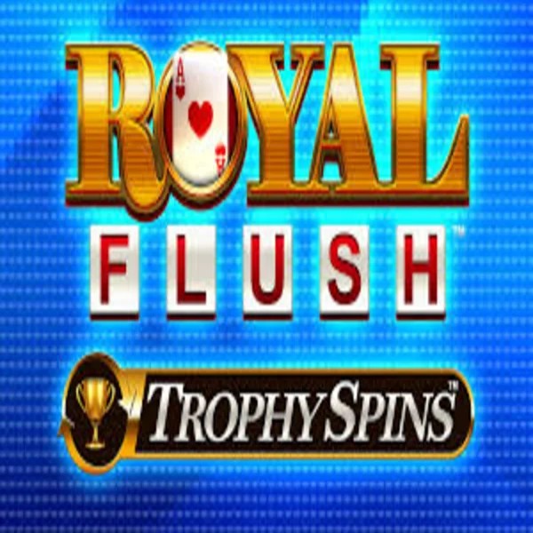 Royal Flush Trophy Spins logo by Greentube at Sankra Casino