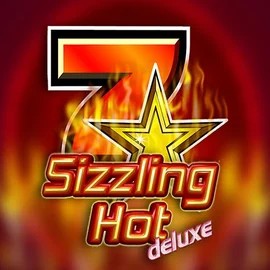 Sizzling Hot Deluxe logo by Novomatic at Sankra Casino