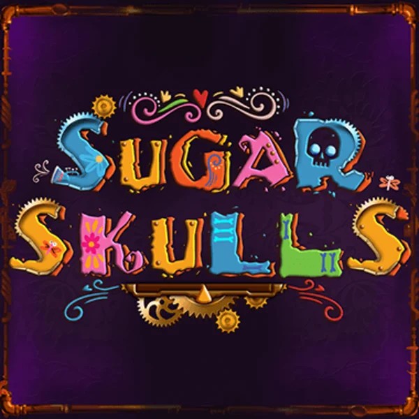 Sugar Skulls online game logo by Booming Games on sankra-casino.org