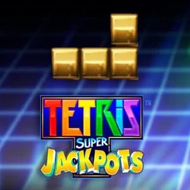 Tetris Super Jackpots logo by WMS at Sankra Casino