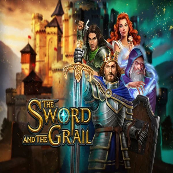 Slots logo of The Sword and the Grail from Play'n GO at Sankra Casino
